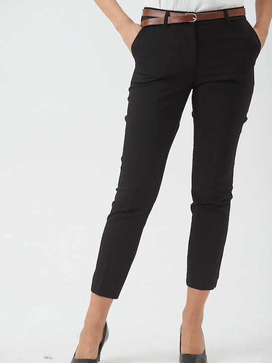 Donna Martha Femei Tesatura Pantaloni Black