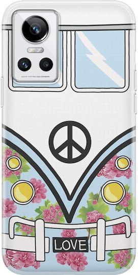 Retro Love Van Realme Gt Neo 3 Clear Tpu Transparent Silicone