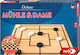 Board Game Mühle & Dame Deluxe for 2 Players 6+ Years Old (GER) Noris