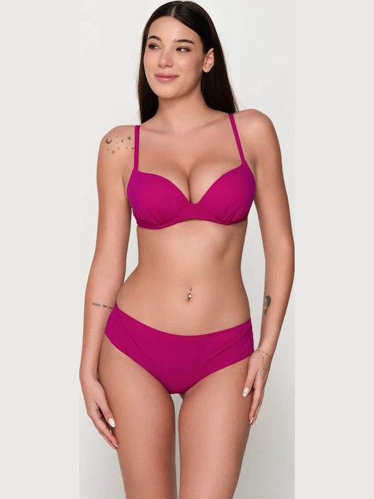 Luna Bikini Σουτιέν με Ενίσχυση Ciclamino