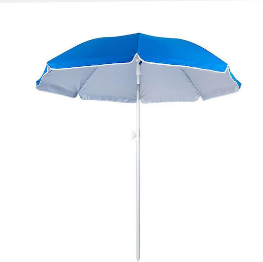 Muhler Folding Beach Umbrella Diameter 1.6m Blue