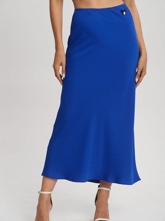 Donna Martha Skirt in Blue color