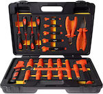 MJWtools Valiza cu 24 Set de scule de electrician