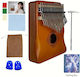 Kalimba C350 with 17 Keys Made of Wood Mbira 17 Notes with Speaker