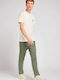 Trousers Chino Elastic in Slim Fit Olive