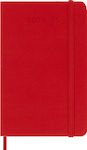 Moleskine Academic Agenda 2024 / 2025 Red 13x21cm