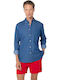 Langärmlig Jeans Hemd Blue