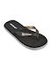 Mitsuko Women's Flip Flops Black