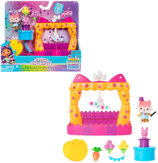 Spin Master Casa De Păpuși A Lui Gabby Baby Box Show De Talente Pisică Balcon Pentru 3+ Ani