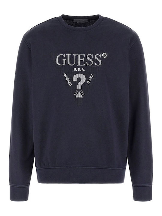 Guess Ανδρικό Φούτερ Navy