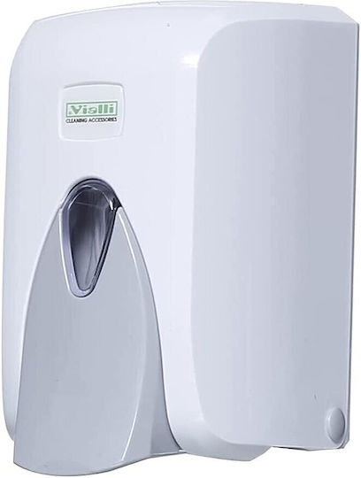 Vialli Gewerblicher Seifenspender Creme Seife X19 500ml Weiß