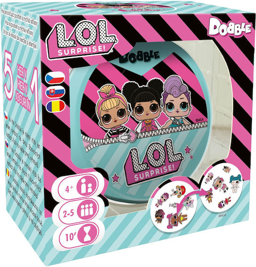 Επιτραπέζιο Παιχνίδι Dobble L.O.L Surprise για 2-5 Παίκτες 4+ Ετών Asmodee