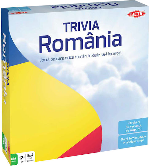 Joc de Societate Trivia, Romania pentru 2-6 Jucători 12+ Ani Tactic