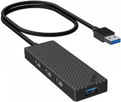 INVZI USB Hub 4 Θυρών (USB-A) MH04
