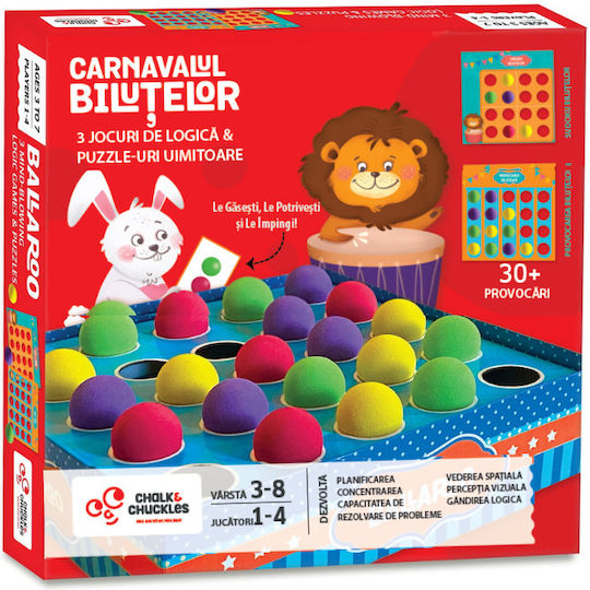 Joc de Societate Ball Carnival pentru 1-4 Jucători 3+ Ani Chalk & Chuckles