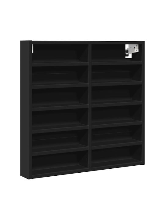 Shelf Wall Black 60x8.5x58cm