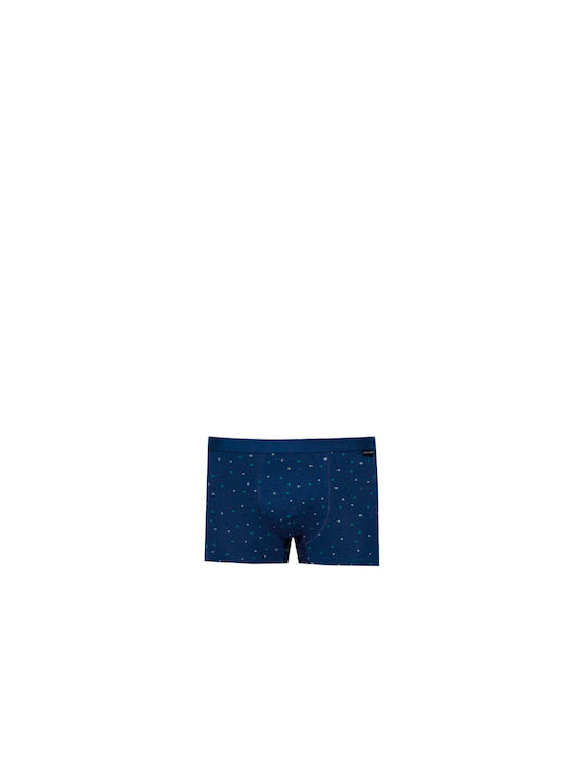 Enrico Coveri Herren Boxershorts Blau 1Packung