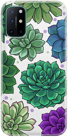 Succulent Oneplus 8 Clear Tpu Transparent Silicone