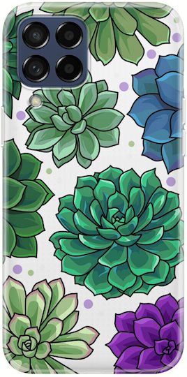 Succulent Samsung Galaxy M53 5g Clear Tpu Transparent Silicone