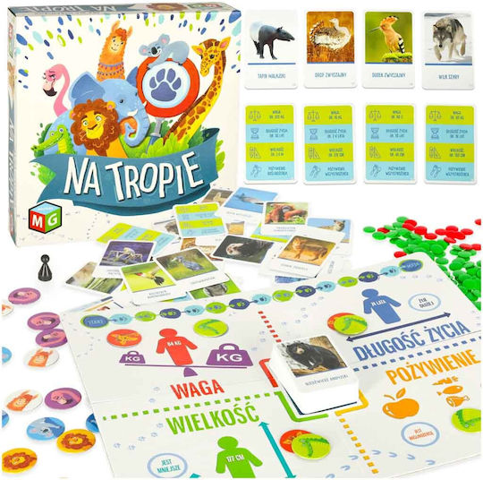 Board Game Trackers for 2-6 Players 8+ Years Old (PL) ikonka