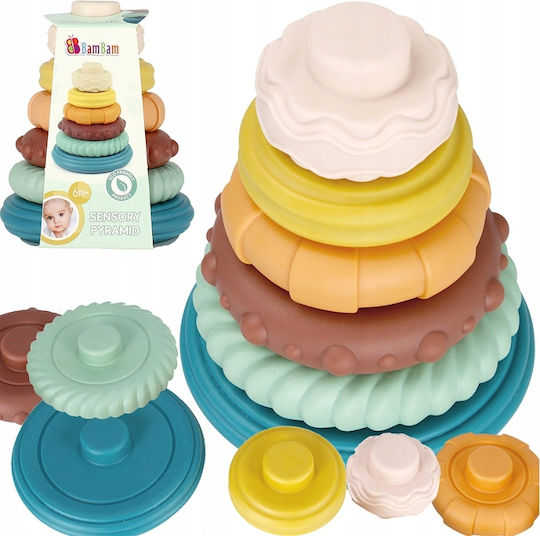 Baby Aktivitätsspielzeug Sensorische Pyramide Bam Bam Et500692