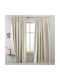 Saray Home Κουρτίνα με Τρέσα Μπεζ 280x300εκ.