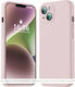 Techsuit Back Cover Σιλικόνης Ροζ (Realme GT 6 / GT 6T)