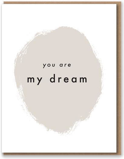 Greeting Card 10.8x14cm in White Color
