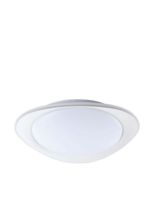 V-TAC Στρογγυλό Εξωτερικό LED Panel 30W με Φυσικό Λευκό Φως