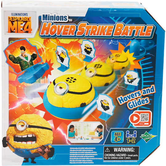 Board Game Minions Hover Strike Battle for 1-2 Players 4+ Years Old (EN) Epoch Toys