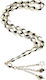 Roloi Komboloi Silver Worry Beads Multicolour 26cm
