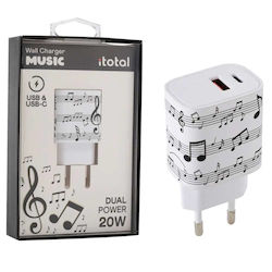 I-Total Music Αντάπτορας 20W
