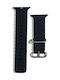 XO Armband Silikon Schwarz (Apple Watch 38/40/41/42mm)