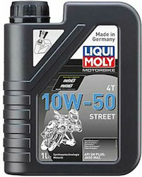 Liqui Moly Synthetic Motorcycle Oil for Four-Stroke Engines 10W-50 1lt