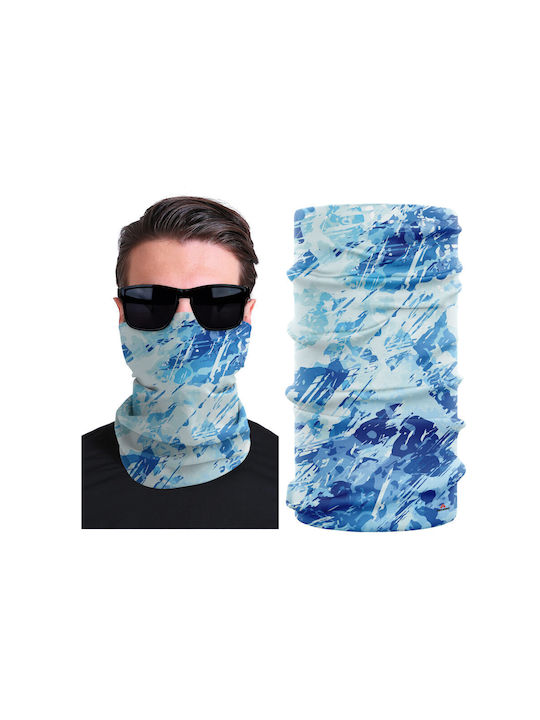 AGVpro Motorradfahrer-Bandana Blau Farbe