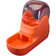 Haustiere Automatisch Wasserspender / Futterspender für Hund 3.8lt in Orange Farbe