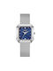 Lee Cooper Crystals Watch with Silver Metal Bracelet