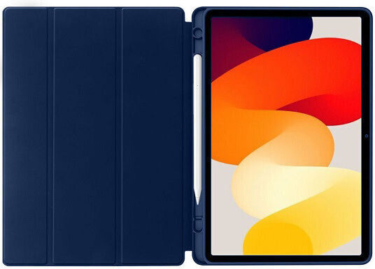 Luxury Magnetic Tri-Fold Flip Cover Dark Blue (Samsung Galaxy Tab A9 Plus 11'' SM-X210) 0029972