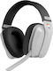 Krom NXKROMKANJIWH Wireless Over Ear Gaming Headset with Connection Bluetooth White