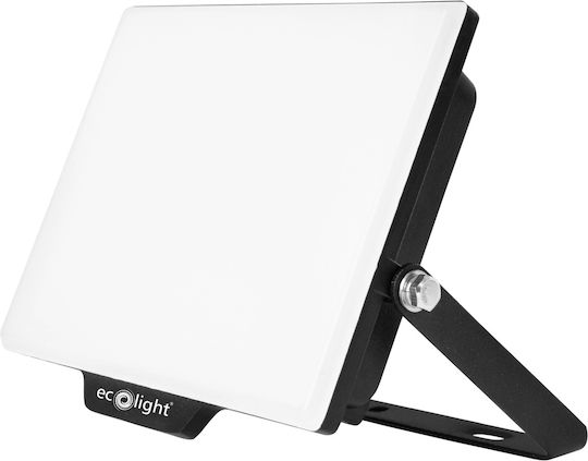 Eco Light Rezistent la apă Proiector LED 20W Alb Natural 4000K cu Senzor de Mișcare IP65