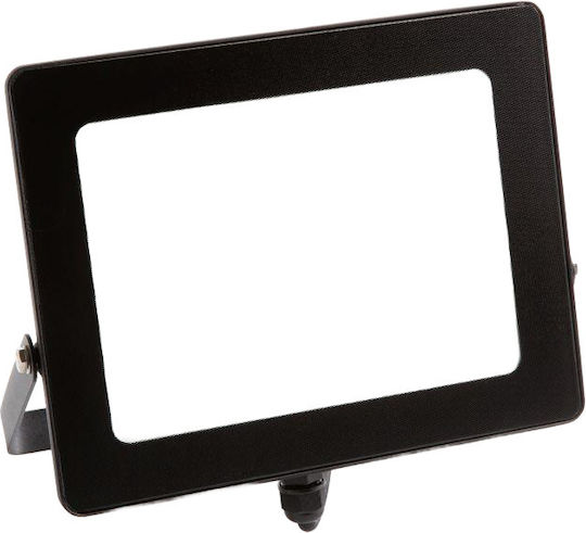 Eco Light Στεγανός Προβολέας LED 100W Ψυχρό Λευκό 6500K με Αισθητήρα Κίνησης IP65