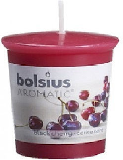 Αρωματικό Κεράκι Στρογγυλό 53/45mm Bolsius Aromatic Κεράσι