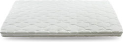 Fylliana Mattress Topper Single Foam with Removable Cover 90x200cm