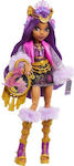Mattel Monster High Clawdeen Κούκλα Λύκος Glam Στολή Γιορτής Hxh80