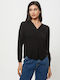 Dress Up Women's Blouse Black