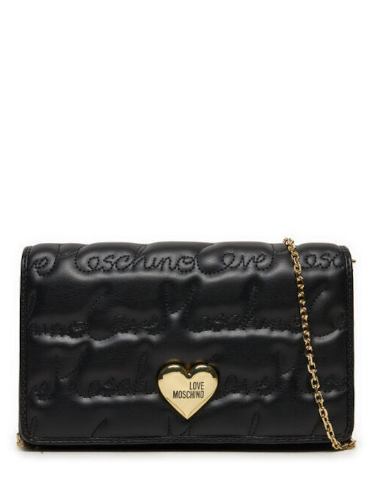 Moschino Damen Tasche Schulter Schwarz