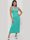 Maxi Kleid Green
