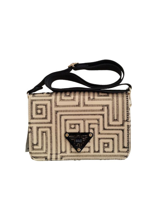 Dolce Damen Tasche Schulter Beige/Black