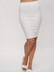 Midi Skirt White