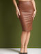 Leather Skirt Taba